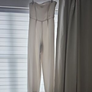 Wild Fable White Strapless Jumpsuit